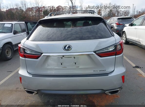 2T2BZMCA5HC076384 2017 LEXUS RX 350 Серебряный 