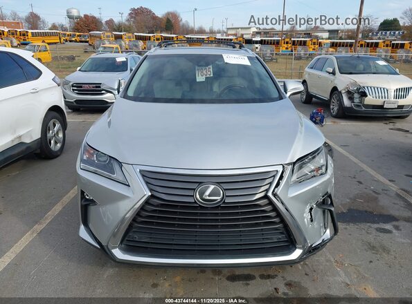 2T2BZMCA5HC076384 2017 LEXUS RX 350 Серебряный Вид щитка приборов