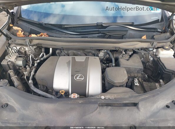 2T2BZMCA5JC150554 2018 LEXUS RX 350 Серебряный Вид сзади