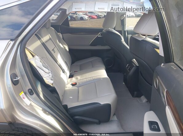 2T2BZMCA5JC150554 2018 LEXUS RX 350 Серебряный Вид наклейки с VIN-кодом