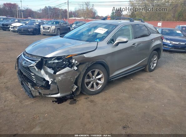 2T2BZMCA5JC150554 2018 LEXUS RX 350 Серебряный Передняя левая четверть