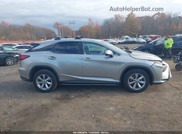 2T2BZMCA5JC150554 2018 LEXUS RX 350 Серебряный Вид задней части салона