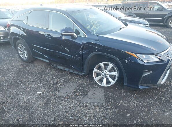 2T2BZMCA5JC162543 2018 LEXUS RX 350 Синий Вид спереди