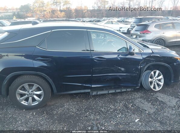 2T2BZMCA5JC162543 2018 LEXUS RX 350 Синий Вид задней части салона