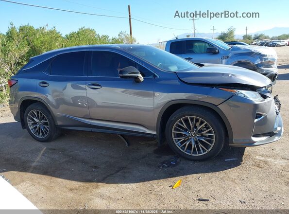 2T2BZMCA7KC185288 2019 LEXUS RX 350 Gray Widok wnętrza 360 stopni
