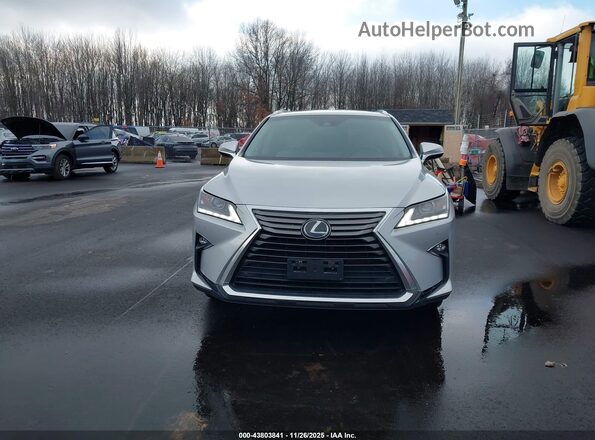 2T2BZMCA8HC110950 2017 LEXUS RX 350 Silver Սարքավորումների վահանակի տեսք