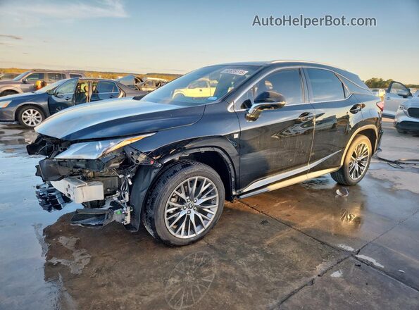 2T2BZMCA8JC165792 2018 LEXUS RX Черный Передняя левая четверть