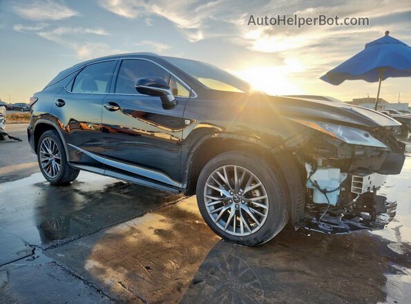 2T2BZMCA8JC165792 2018 LEXUS RX Черный Передняя правая четверть