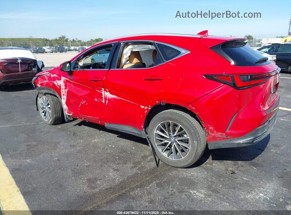 2T2GDCAZ0SC029553 2025 LEXUS NX 250 Red Tył lewy