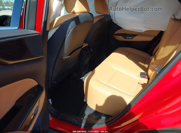 2T2GDCAZ0SC029553 2025 LEXUS NX 250 Red Widok naklejki z numerem VIN