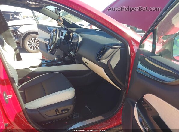 2T2GGCEZ0RC045294 2024 LEXUS NX 350 Red Widok wnętrza z przodu