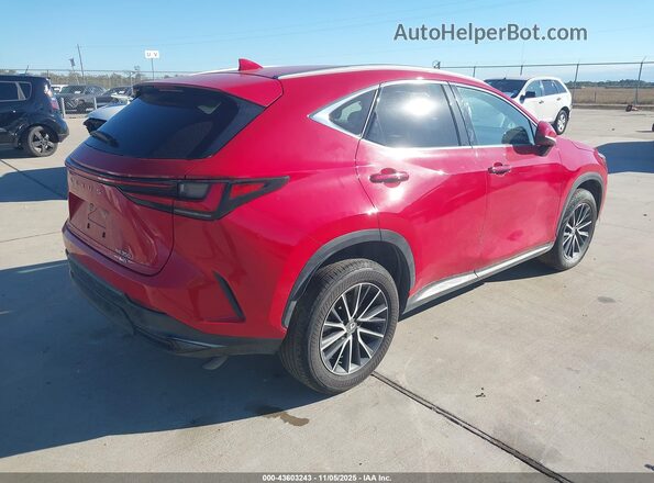 2T2GGCEZ0RC045294 2024 LEXUS NX 350 Red Tył prawy