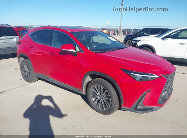 2T2GGCEZ0RC045294 2024 LEXUS NX 350 Red Przód prawy