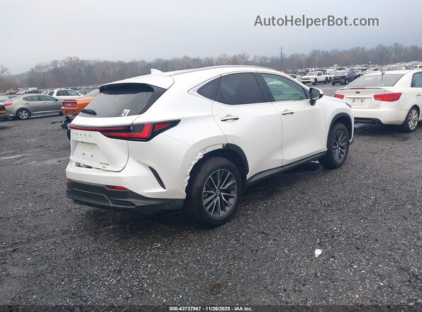 2T2GKCEZ2SC054227 2025 LEXUS NX 350H White Задня права чверть