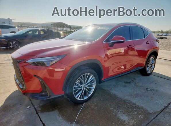 2T2HGCEZ5PC026029 2023 LEXUS NX Red Передня ліва чверть