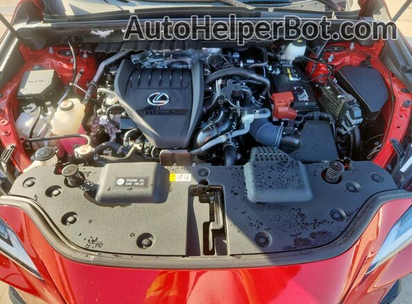 2T2HGCEZ5PC026029 2023 LEXUS NX Red Вид підкапотного простору