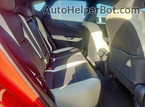 2T2HGCEZ5PC026029 2023 LEXUS NX Red Вид задньої частини салону
