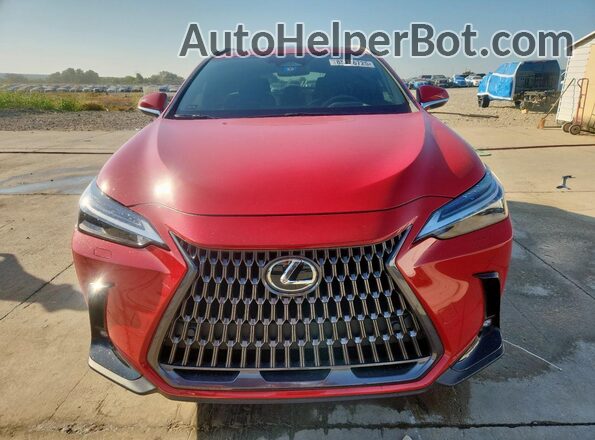 2T2HGCEZ5PC026029 2023 LEXUS NX Red Вид спереду