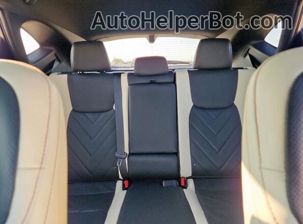 2T2HGCEZ5PC026029 2023 LEXUS NX Red Вид задніх сидінь