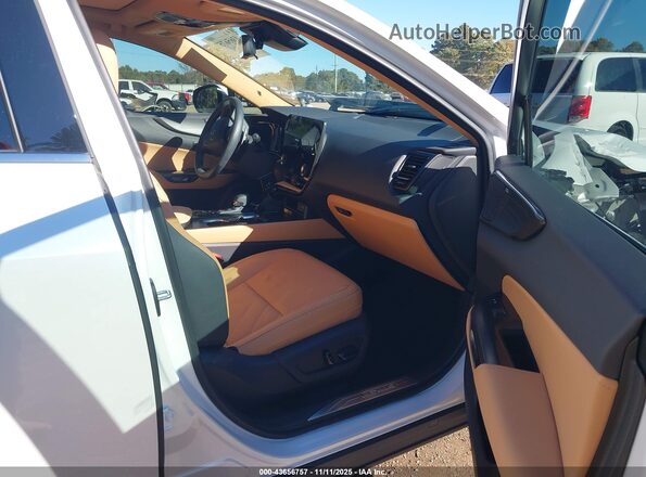 2T2HGCEZ9SC085299 2025 LEXUS NX 350 White Вид салону спереду