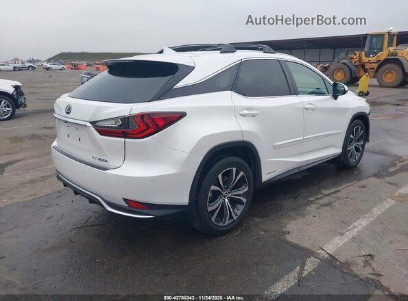 2T2HGMDA0MC070047 2021 LEXUS RX 450H White უკანა მარჯვენა