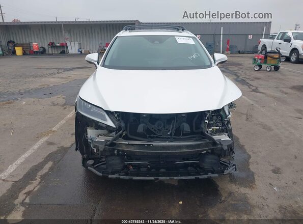 2T2HGMDA0MC070047 2021 LEXUS RX 450H White უკანა სალონის ხედი