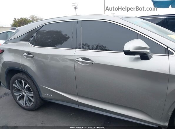 2T2HGMDA6LC051212 2020 LEXUS RX 450H Серебряный Панорамный вид салона 360°