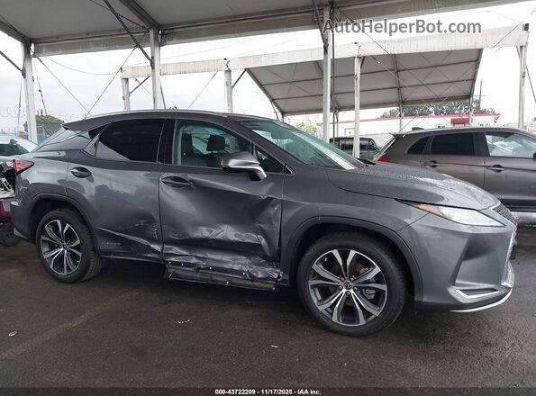 2T2HGMDA8NC082352 2022 LEXUS RX 450H Серый Вид задней части салона