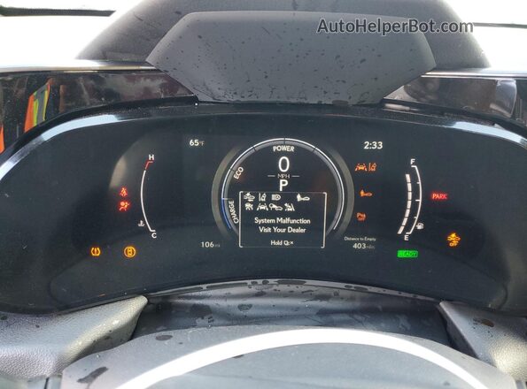 2T2HKCEZ1TC059327 2026 LEXUS NX Black Widok zestawu wskaźników