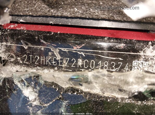 2T2HKCEZ2RC018374 2024 LEXUS NX 350H Red Vista del compartimento del motor