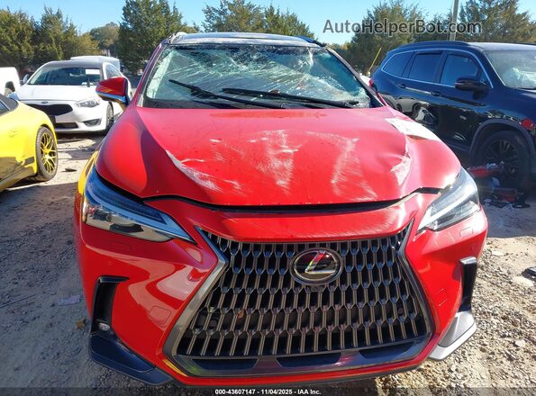 2T2HKCEZ2RC018374 2024 LEXUS NX 350H Red Vista del salpicadero