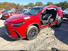 2024 Lexus Nx 350h Luxury Red vin: 2T2HKCEZ2RC018374