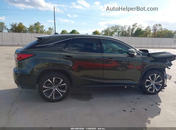 2T2HZMAA2NC224967 2022 LEXUS RX 350 Green Սալոնի հետևի տեսք