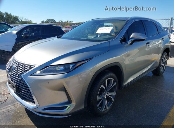 2T2HZMAA3MC189094 2021 LEXUS RX 350 Серый Передняя левая четверть