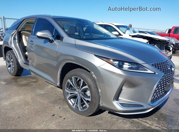 2T2HZMAA3MC189094 2021 LEXUS RX 350 Серый Передняя правая четверть