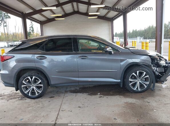 2T2HZMDA4MC291578 2021 LEXUS RX 350 Gray Widok wnętrza z tyłu