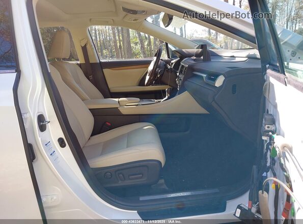 2T2HZMDA8LC243869 2020 LEXUS RX 350 Белый Вид салона спереди