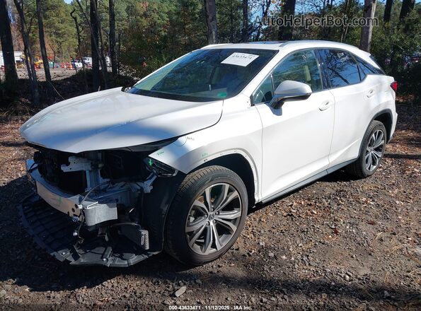 2T2HZMDA8LC243869 2020 LEXUS RX 350 Белый Передняя левая четверть