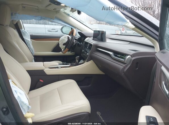 2T2HZMDA9LC223503 2020 LEXUS RX 350 Серый Вид салона спереди