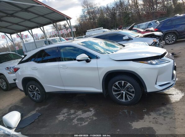 2T2HZMDA9NC327959 2022 LEXUS RX 350 White Widok wnętrza z tyłu
