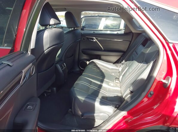 2T2JGMDA9MC065334 2021 LEXUS RX 450H Red Widok naklejki z numerem VIN