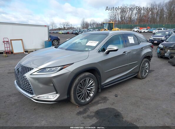 2T2JZMDA0LC257699 2020 LEXUS RX 350 Tan Vista tres cuartos delantera izquierda