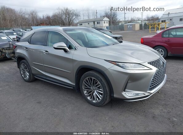 2T2JZMDA0LC257699 2020 LEXUS RX 350 Tan Delantero derecho