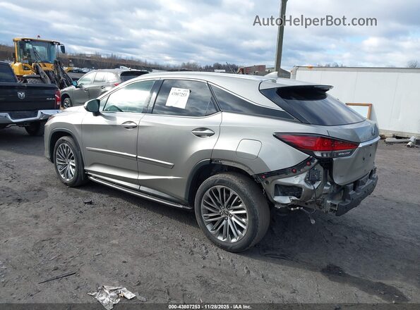 2T2JZMDA0LC257699 2020 LEXUS RX 350 Tan Trasero izquierdo