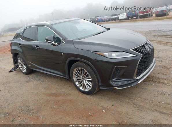 2T2YGMDA5LC048205 2020 LEXUS RX 450H Black Delantero derecho