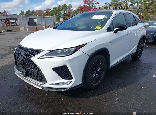 2T2YZMDA2MC261933 2021 LEXUS RX 350 Белый Передняя левая четверть