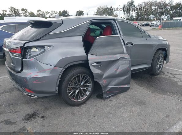2T2YZMDA3MC282628 2021 LEXUS RX 350 Серый Задняя правая четверть