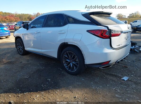 2T2YZMDA6NC368534 2022 LEXUS RX 350 Белый Задняя левая четверть