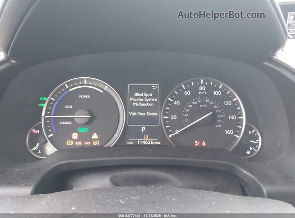 2T2ZFMCA7GC001336 2016 LEXUS RX 450H Серебряный Вид задних сидений