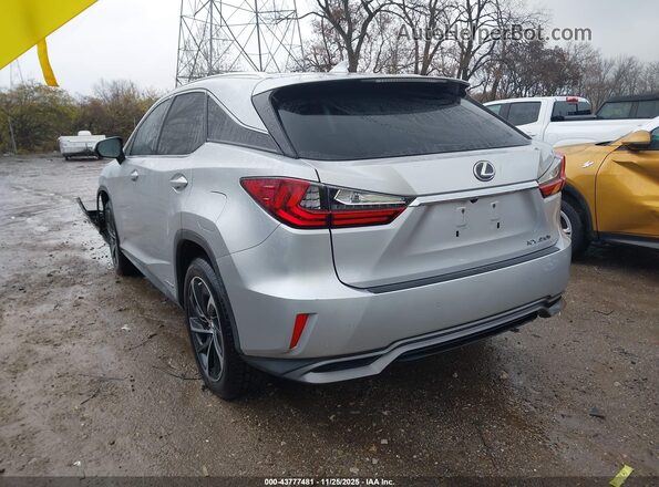 2T2ZFMCA7GC001336 2016 LEXUS RX 450H Серебряный Задняя левая четверть